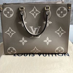 Louis Vuitton spring 2022 on the go MM tote bag